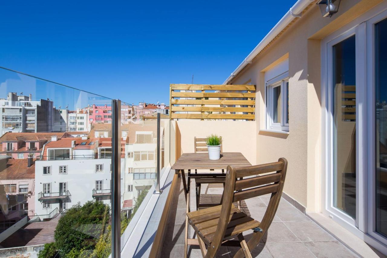 Designer Flats In Lapa By Lovelystay Lisboa Eksteriør bilde
